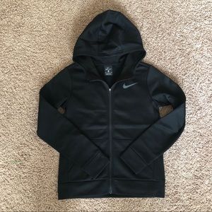 Nike back to school Girls THERMA zippered Hoodie M
